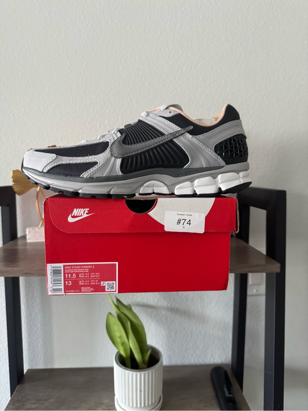 Nike Men’s Black, Gray and White Athletic Sneakers